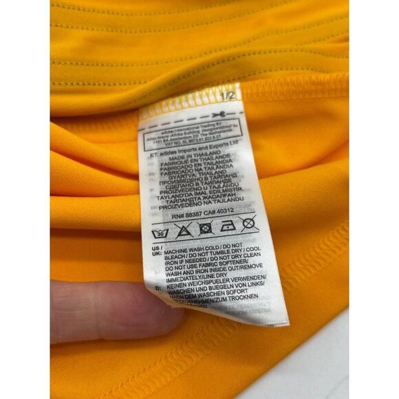 Adidas Women’s  Climacool Custom Print Tiro 17 Jersey, Yellow/Green/White, Sz. M - Picture 8 of 13